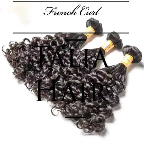 French Curl Black #1B
